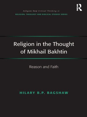 cover image of Religion in the Thought of Mikhail Bakhtin